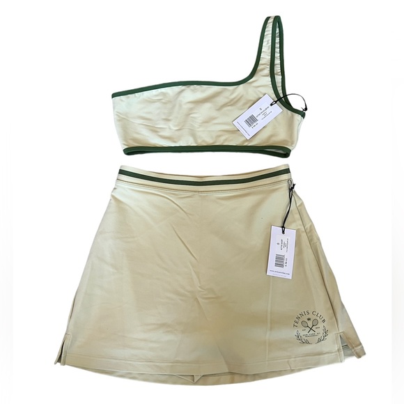COPY - WeWoreWhat Active Skort (S) & Contrast one shoulder bra (S) RUNS SMALL - Picture 7 of 7
